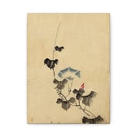 1564926870663594350_2048.jpeg Blue Blossom of Morning Glory on Vine - Katsushika Hokusai (1830) - Japanese Woodblock Canvas Print