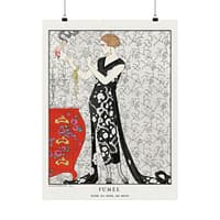 15741999596055951130_2048.jpeg Fumée - Robe du soir, de Beer - George Barbier (1921) - Art Deco Poster Print