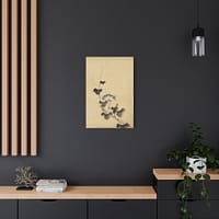 1575112917119666826_2048.jpeg Blue Blossom of Morning Glory on Vine - Katsushika Hokusai (1830) - Japanese Woodblock Canvas Print