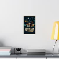 15777650662375805559_2048.jpeg Designed for Tomorrow – LUNE Original – Atomic Age Poster Print