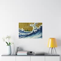15890724954110570011_2048.jpeg Kaijo no Fuji (Fuji Seen from the Sea) - Katsushika Hokusai (1834) - Japanese Woodblock Poster Print