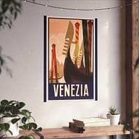16458701076957139934_2048-1.jpeg Venezia (Venice), Italy – ENIT Italian National Tourist Board – Vintage Travel Poster Print