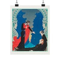 16574462401415645133_2048.jpeg Empedocles and Panthea - George Barbier (1929) - Art Deco Poster Print