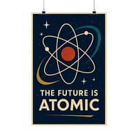 16831465200789783406_2048.jpeg The Future Is Atomic – LUNE Original – Space Age Poster Print