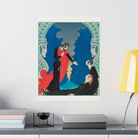 16953589068797292870_2048.jpeg Empedocles and Panthea - George Barbier (1929) - Art Deco Poster Print