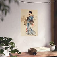 17200293478284459971_2048.jpeg Woman Holding a Fan - Katsushika Hokusai (1830) - Japanese Woodblock Poster Print
