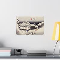 17229429348827515028_2048.jpeg Evening Snow at Kanbara – Utagawa Hiroshige (1833) – Japanese Woodblock Poster Print