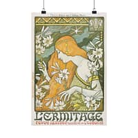 17262436282592791733_2048.jpeg L'Ermitage - Paul Berthon (1897) - Art Nouveau Poster Print