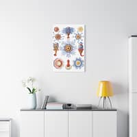 17271937388155345907_2048.jpeg Siphonophorae, Kunstformen der Natur, plate 17 – Ernst Haeckel (1904) – Natural History Canvas Print