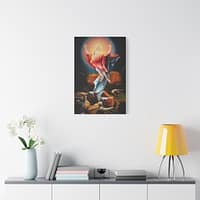 17582433132630286925_2048.jpeg Isenheim Altarpiece (Resurrection panel) – Matthias Grünewald (c. 1512-1516) – Renaissance Canvas Print