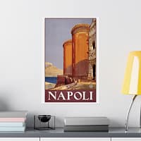 17649143378877115940_2048.jpeg Napoli (Naples), Italy – ENIT Italian National Tourist Board (c. 1920) – Vintage Travel Poster Print