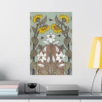 17709941917279253449_2048.jpeg Bees and Beehive – Suze Fokker (1898) – Art Nouveau Poster Print