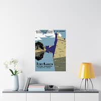 17764905023522639433_2048.jpeg Fort Marion National Monument, St. Augustine Florida – Works Progress Administration (c. 1930s) – Vintage Travel Poster Print