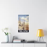 17837799855762457917_2048-1.jpeg Milano (Milan), Italy – ENIT Italian National Tourist Board (c. 1920) – Vintage Travel Poster Print
