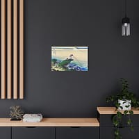 17974359247013955417_2048.jpeg Kajikazawa in Kai Province - Katsushika Hokusai (c. 1830) - Japanese Woodblock Canvas Print
