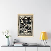 18028783696927316956_2048.jpeg Victor Bicycles ad – William Henry Bradley (c. 1896) – Art Nouveau Poster Print