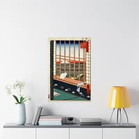 18155494369348785516_2048.jpeg Asakusa Ricefields and Torinomachi Festival – Utagawa Hiroshige (1857) – Japanese Woodblock Poster Print