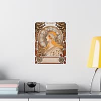 18354317080861467384_2048.jpeg Zodiaque, La Plume - Alphonse Mucha (ca. 1896-1897) - Art Nouveau Poster Print