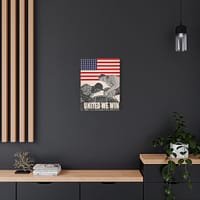 1878590239382250633_2048.jpeg United We Win - War Manpower Commission - Howard Liberman (1943) - Patriotic WWII Canvas Print
