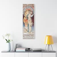 1917821370954140871_2048.jpeg La Samaritaine - Alphonse Mucha (1897) - Art Nouveau Canvas Print