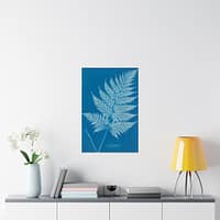 2599439251775098280_2048.jpeg New Zealand Fern Cyanotype – Anna Atkins (c. 1853-54) – Botanical Poster Print
