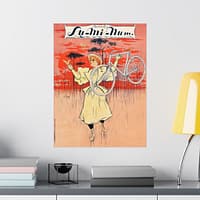 2892687560077568921_2048.jpeg Lu-Mi-Num Bicycle ad – Charles Tichon (c. 1890s) – Art Nouveau Poster Print