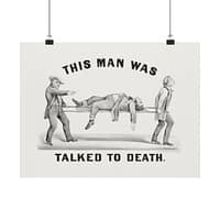 3576617697964424808_2048.jpeg This Man Was Talked to Death - John Cameron (1873) - Vintage Art Poster Print