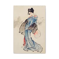 3659300769201679367_2048.jpeg Woman Holding a Fan - Katsushika Hokusai (1830) - Japanese Woodblock Canvas Print