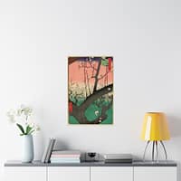 3736134623421385688_2048.jpeg Plum Park in Kameido – Utagawa Hiroshige (1857) – Japanese Woodblock Poster Print