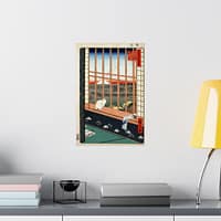 3802519621951338035_2048.jpeg Asakusa Ricefields and Torinomachi Festival – Utagawa Hiroshige (1857) – Japanese Woodblock Poster Print