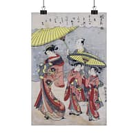 4078500018108756819_2048.jpeg Snow (Yuki) – Suzuki Harunobu (c. 1769) – Japanese Woodblock Poster Print