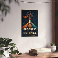 4110585762591840291_2048-1.jpeg Progress Through Science – LUNE Original – Atomic Age Poster Print