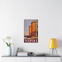 4240661600367204989_2048-1.jpeg Napoli (Naples), Italy – ENIT Italian National Tourist Board (c. 1920) – Vintage Travel Poster Print