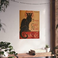4242783502408048765_2048.jpeg Le Chat Noir – Théophile Steinlen (1896) – Art Nouveau Poster Print