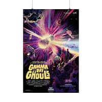 4392433496127893544_2048.jpeg Gamma Ray Ghouls - A Radiating Thriller of Cosmic Proportions! - NASA (2021) - Space Age Poster Print