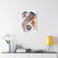 4480470202521616962_2048.jpeg Jellyfish (Discomedusae), Kunstformen der Natur – Ernst Haeckel (1904) – Natural History Canvas Print