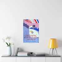 4568163196089241616_2048.jpeg Olympic Bobsled Run, Lake Placid – Works Progress Administration (c. 1937) – Vintage Travel Poster Print