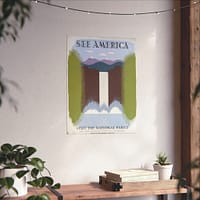 4803154717373275132_2048.jpeg See America, Visit the National Parks – Works Progress Administration (c. 1930s) – Vintage Travel Poster Print