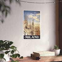 4862248440403435526_2048-1.jpeg Milano (Milan), Italy – ENIT Italian National Tourist Board (c. 1920) – Vintage Travel Poster Print