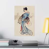 4862654175332960947_2048.jpeg Woman Holding a Fan - Katsushika Hokusai (1830) - Japanese Woodblock Poster Print