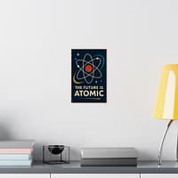 4880245930706866356_2048.jpeg The Future Is Atomic – LUNE Original – Space Age Poster Print
