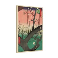 4900860384135704785_2048.jpeg Plum Park in Kameido – Utagawa Hiroshige (1857) – Japanese Woodblock Canvas Print