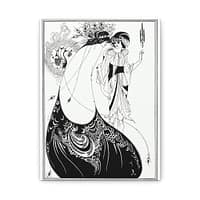 5008422112713601843_2048.jpeg Aubrey Beardsley – The Peacock Skirt (1893) – Art Nouveau Canvas Print