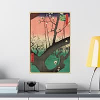 5143481463385777675_2048.jpeg Plum Park in Kameido – Utagawa Hiroshige (1857) – Japanese Woodblock Poster Print