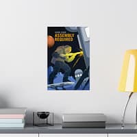 5182156854387759410_2048.jpeg Some User Assembly Required – NASA Recruitment Ad – Space Age Poster Print