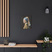 5381359504154163477_2048.jpeg Girl with a Pearl Earring – Johannes Vermeer (c. 1665) – Classical Canvas Print