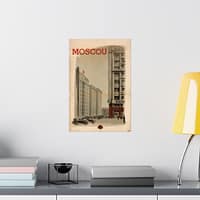 5511150025740301112_2048.jpeg Moscou (Moscow) – Intourist (1936) – Vintage Travel Poster Print