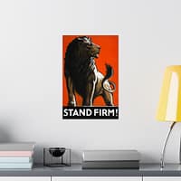 551318206788077750_2048.jpeg Stand Firm! - Tom Purvis (1943) - Patriotic WWII Poster Print