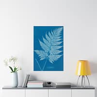 5560699385251510864_2048.jpeg New Zealand Fern Cyanotype – Anna Atkins (c. 1853-54) – Botanical Poster Print