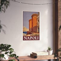 5899410495074097738_2048.jpeg Napoli (Naples), Italy – ENIT Italian National Tourist Board (c. 1920) – Vintage Travel Poster Print